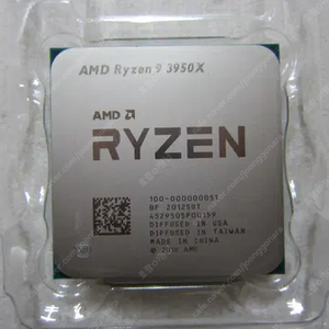 라이젠 cpu 3950x 판매합니다.