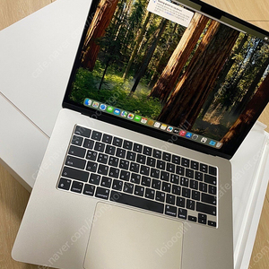맥북 에어 M2 15인치 8GB 512GB+애케플