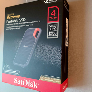 샌디스크 외장 SSD 4TB E61 팝니다.