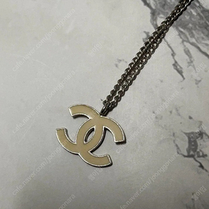 정품 샤넬 빈티지 제니 cc로고 목걸이