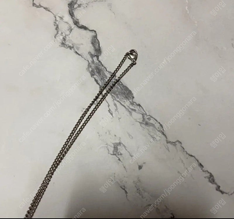 정품 샤넬 빈티지 제니 cc로고 목걸이 이미지