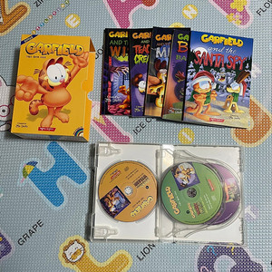 GARFIELD 가필드 영어챕터북 5종세트 (Book+CD), 시티오브엠버 city of ember 4권