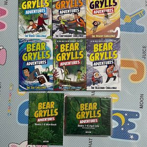 베어그릴스 Bear Grylls Adventures 1~6 Full Set (Book+CD+wordbook)