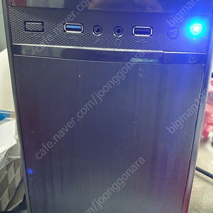 사무용 컴퓨터 본체 데스크톱 데스크탑 i3-10100 8램 ssd256 실사용적어용