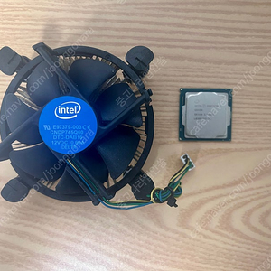인텔 8세대 G5400 cpu+ 정품쿨러 9천원