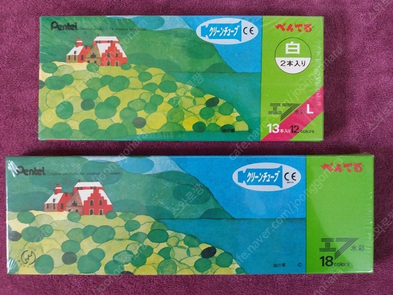 미술 그림 물감 붓 콜린스키 수채화 이미지