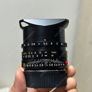 라이카 주미룩스 35mm asph 현행전 블랙