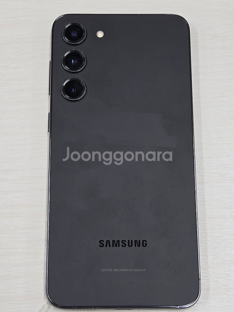 갤럭시 S23플러스 블랙색상 512용량 새상품컨디션 초...--6