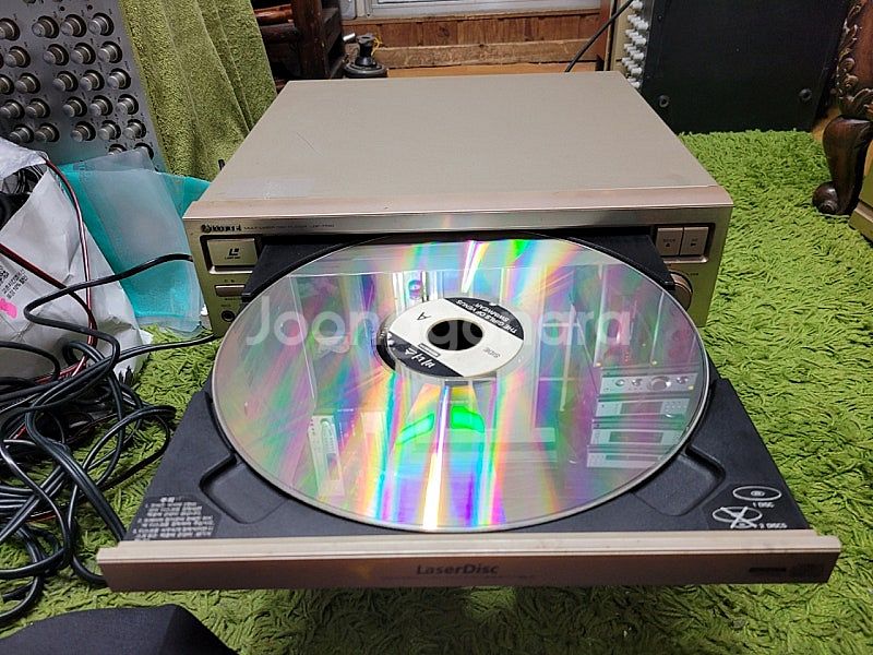 롯데 LDP 7700/인켈 1130 더블 데크/JVC ...--0