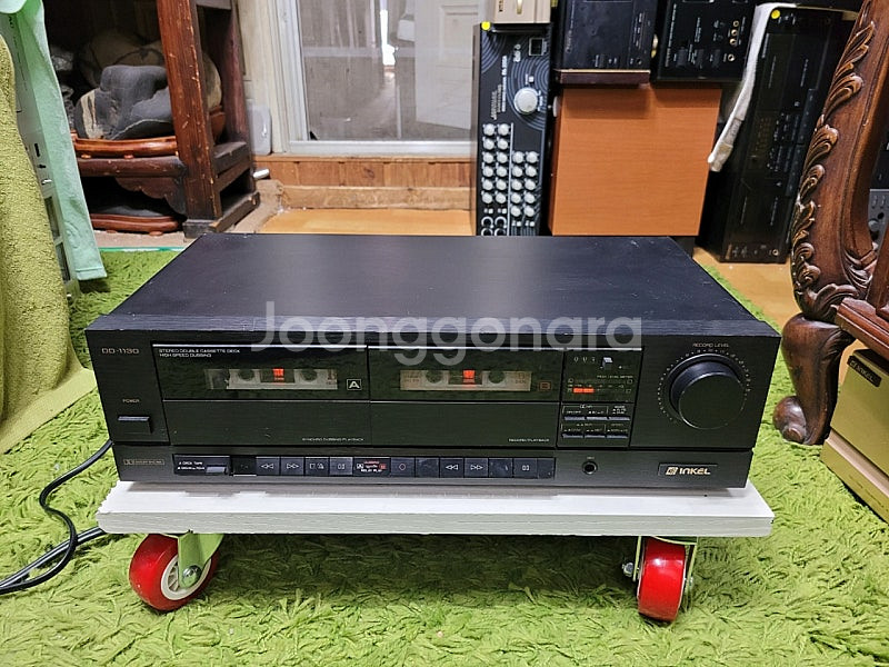 롯데 LDP 7700/인켈 1130 더블 데크/JVC ...--9