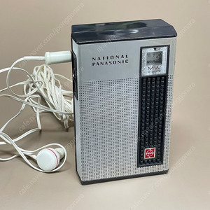 (작동품) 내셔널 파나소닉 6 트랜지스터 AM 라디오 1968년 택포