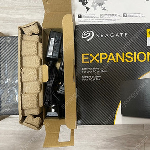 [안전거래가능/우체국택배] 씨게이트 허브용 외장하드 Expansion / 10테라 10TB / 풀세트