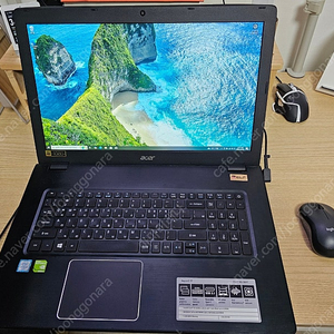 ACER 17.3인치 대화면 노트북 팝니다