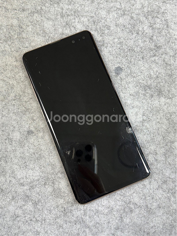 갤럭시 S10 5G 골드 256G 가성비 단말기 서브용...--2