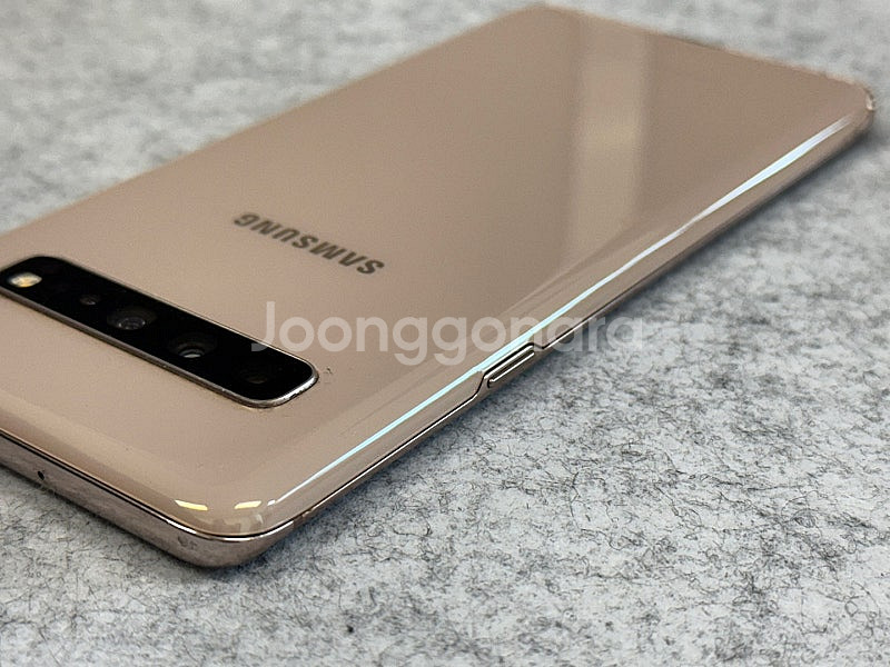 갤럭시 S10 5G 골드 256G 가성비 단말기 서브용...--6