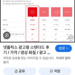 넷플릭스 광고형 1자리
