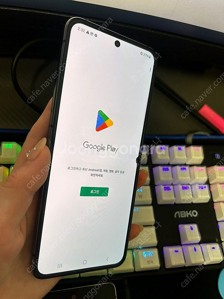 갤럭시제트플립5 A급 중고폰공기계 당일발송!--5