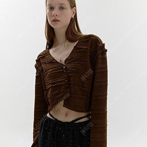 소프트서울 크롭 가디건 무료배송