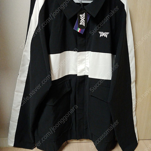 PXG [새상품] 남성 골프웨어 자킷 MEN'S WHITE STRIPE BOMBER JACKET XL사이즈