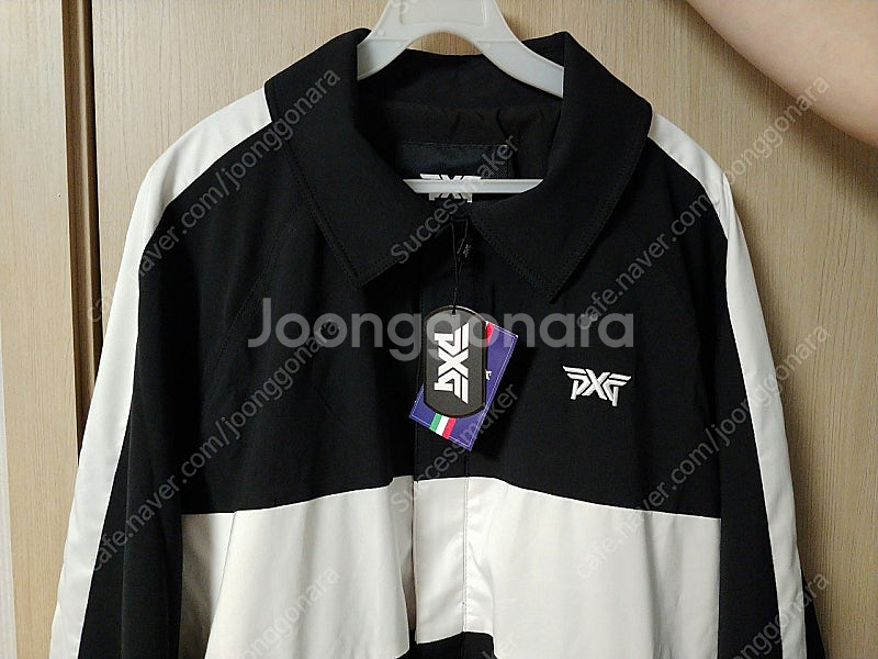 PXG [새상품] 남성 골프웨어 자킷 MEN'S WHITE STRIPE BOMBER JACKET XL사이즈--5