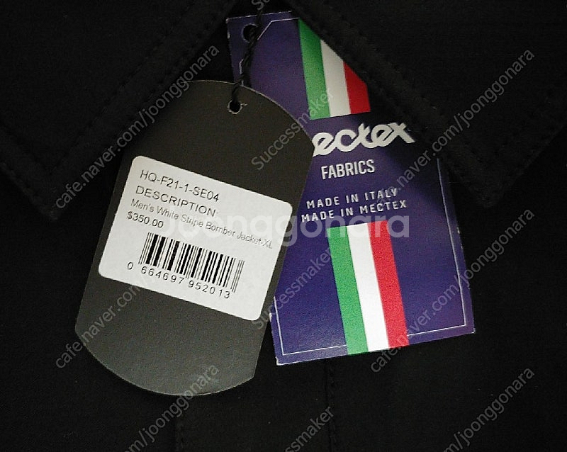 PXG [새상품] 남성 골프웨어 자킷 MEN'S WHITE STRIPE BOMBER JACKET XL사이즈--7