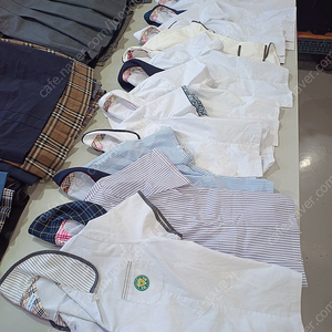 중고여성 교복반팔셔츠 사이즈100이상 10장 택포25000