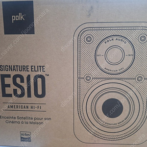 폴크 polk es10 블랙 풀박스