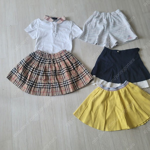 여아 버버리키즈 일괄 140