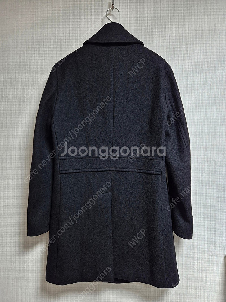 버버리 블랙라벨 울 캐시미어 더블코트L(100)--3