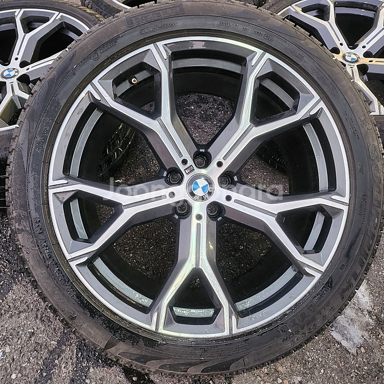 BMW X5 21인치 741M 순정 휠타이어 세트 G0...--4
