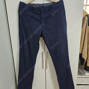 헤지스 테이퍼드핏 팬츠 88 (36) 허리단면 46cm