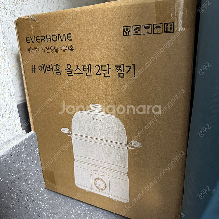 미개봉새상품에버홈 올스텐 2단 멀티쿠커 (그릴,찜기 다...--9