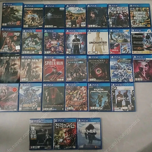 플스4 PS4 게임 타이틀