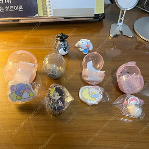 산리오, 마슐, 토토로 가챠 키링