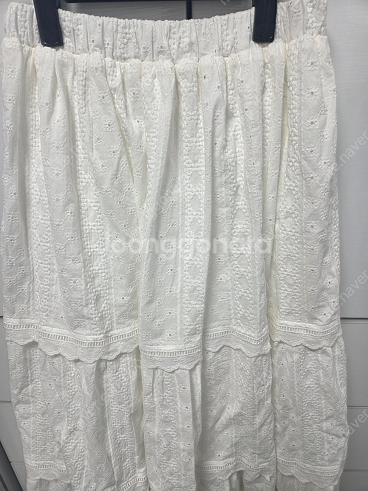 29cm 코코모코 퓨리 레이스롱 스커트--5