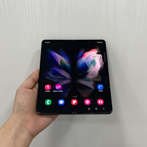 87016 갤럭시Z폴드3 그린 256GB 부산 중고폰 팝니다 27만원