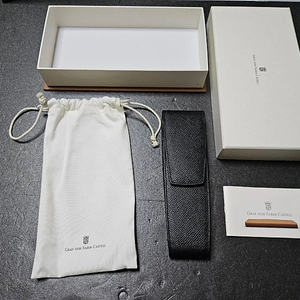 그라폰 파버카스텔 2구 만년필 파우치