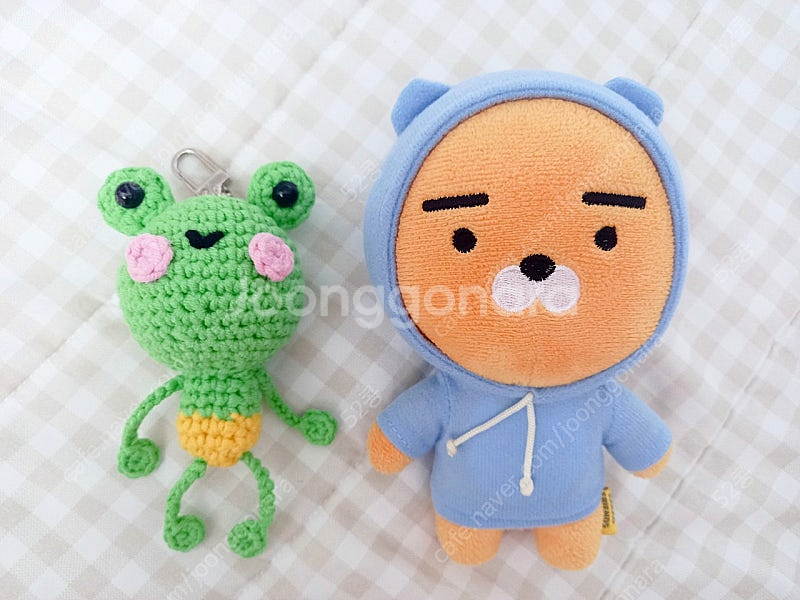 토토로 인형 / 개구리 뜨개 키링 / 20cm 솜의상,...--7