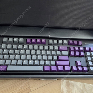 레오폴드 900r pd 그레이퍼플 키캡 풀배열