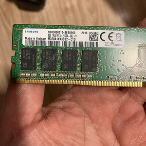 삼성 ddr4 메모리 8gb 한장