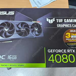 ASUS TUF Gaming 지포스 RTX 4080 O16G OC D6X 16GB