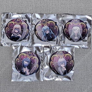 뱅드림 아베무지카 렌티큘러 캔뱃지 우이카 사키코 무츠미 우미리 냐무