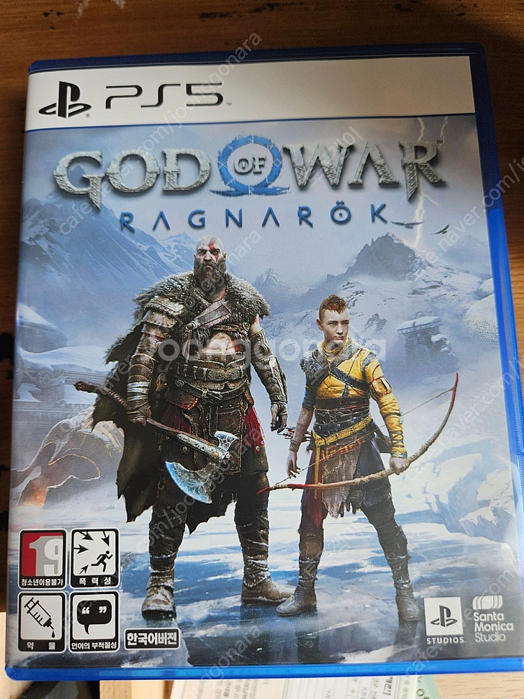 ps5 갓오브워 라그나로크 팝니다 택포(코드미사용)--0