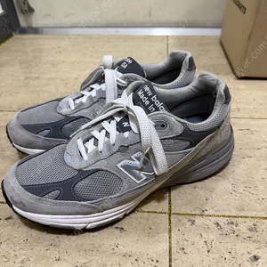 뉴발란스 993 D 그레이 280 사이즈