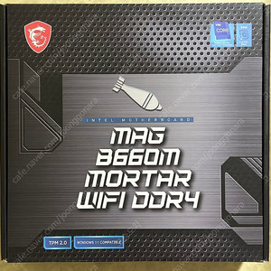 MSI MAG B660M 박격포 WiFi DDR4 메인보드