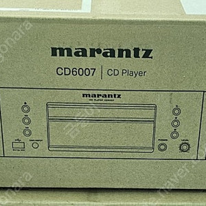 마란츠 CD6007 CD 플레이어