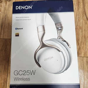 DENON AH-GC25W 화이트 색상 헤드폰