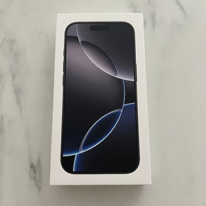 Apple 아이폰 16 Pro 자급제 블랙 티타늄 1TB 미개봉 새제품