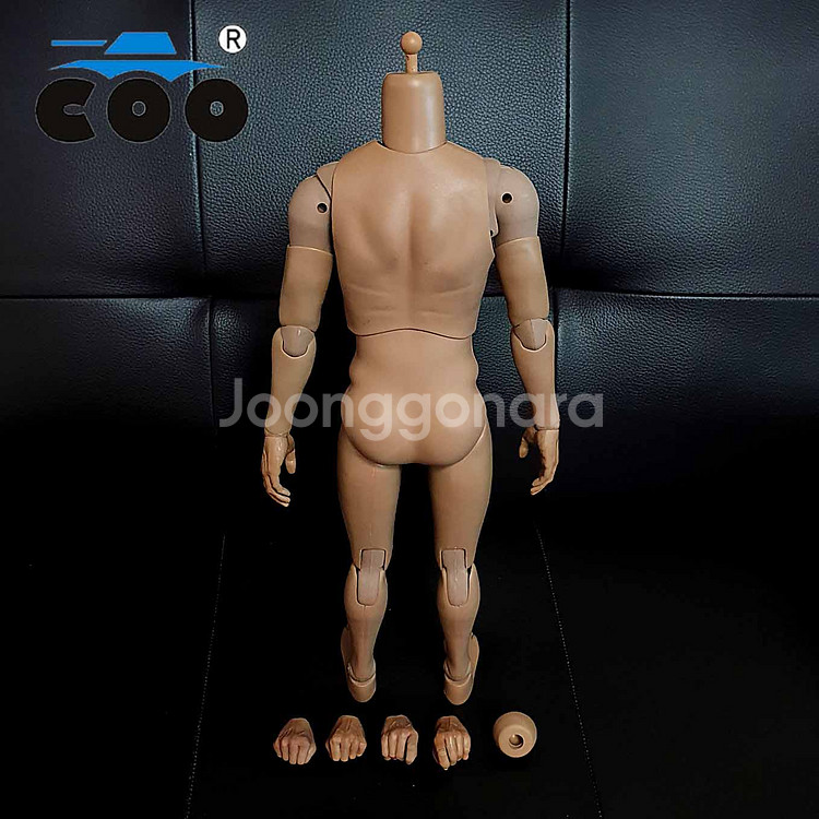 쿠모델 남성 쿼터 바디 18인치 피규어(핫토이 호환)--5