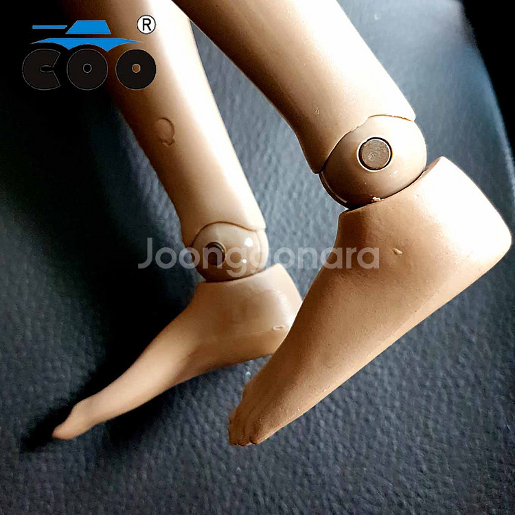 쿠모델 남성 쿼터 바디 18인치 피규어(핫토이 호환)--8